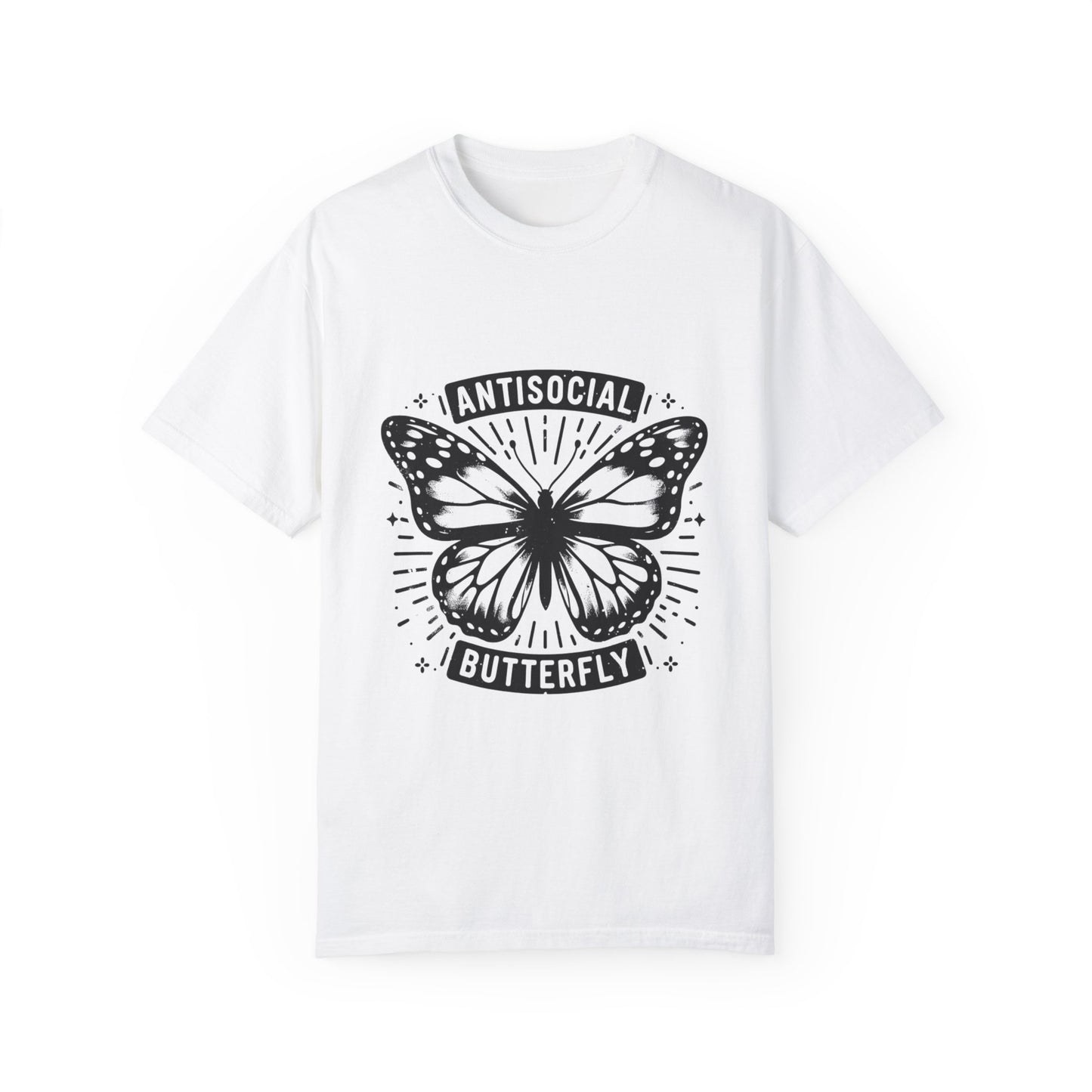 Anti Social Butterfly Tee - NotTodayLuciifer