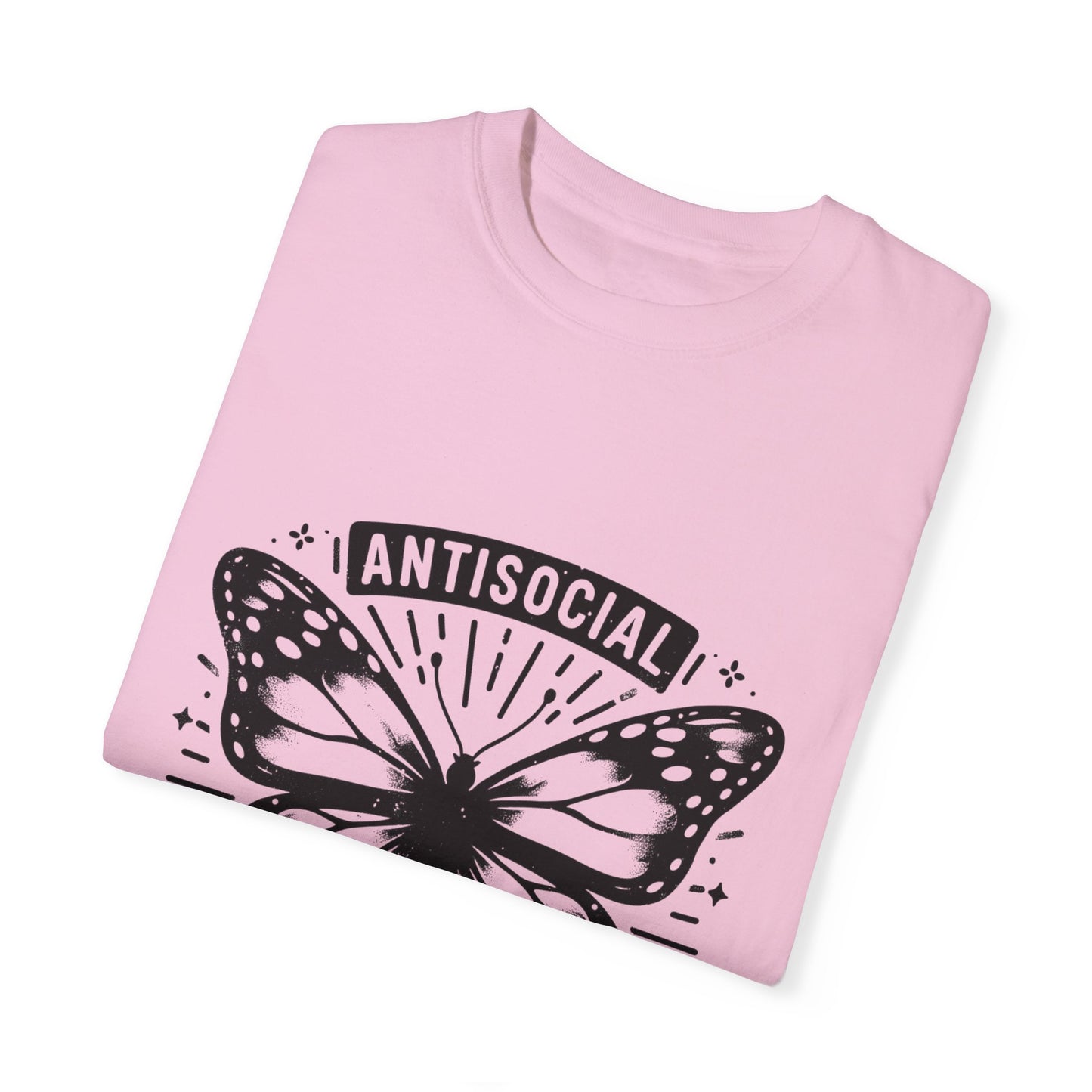 Anti Social Butterfly Tee - NotTodayLuciifer