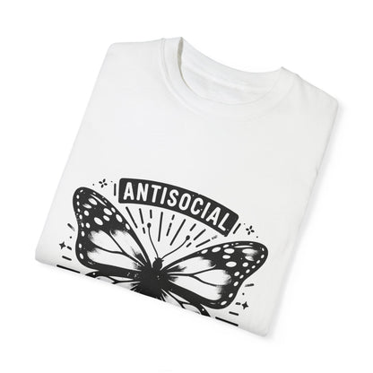Anti Social Butterfly Tee - NotTodayLuciifer