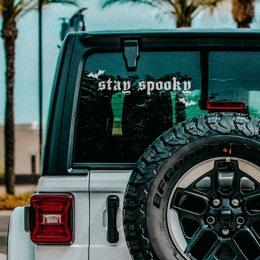 Stay Spooky Permanent Vinyl Decal